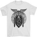 Odin The Vikings Valhalla Thor Gym Nordic Mens T-Shirt Cotton Gildan White