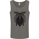 Odin The Vikings Valhalla Thor Gym Nordic Mens Vest Tank Top Charcoal