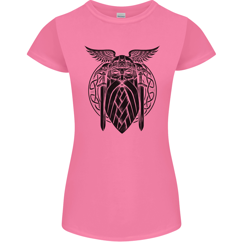 Odin The Vikings Valhalla Thor Gym Nordic Womens Petite Cut T-Shirt Azalea