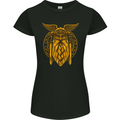 Odin The Vikings Valhalla Thor Gym Nordic Womens Petite Cut T-Shirt Black