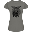 Odin The Vikings Valhalla Thor Gym Nordic Womens Petite Cut T-Shirt Charcoal