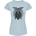 Odin The Vikings Valhalla Thor Gym Nordic Womens Petite Cut T-Shirt Light Blue