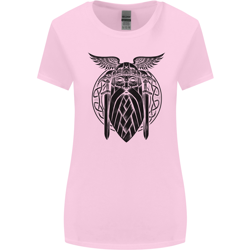 Odin The Vikings Valhalla Thor Gym Nordic Womens Wider Cut T-Shirt Light Pink