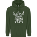 Odin Viking God Warrior Valhalla Norse Gym Childrens Kids Hoodie Forest Green