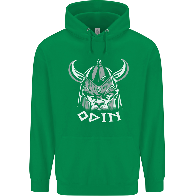 Odin Viking God Warrior Valhalla Norse Gym Childrens Kids Hoodie Irish Green