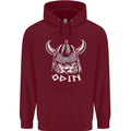 Odin Viking God Warrior Valhalla Norse Gym Childrens Kids Hoodie Maroon