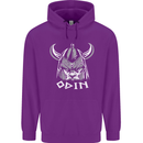Odin Viking God Warrior Valhalla Norse Gym Childrens Kids Hoodie Purple