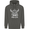 Odin Viking God Warrior Valhalla Norse Gym Childrens Kids Hoodie Storm Grey