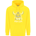 Odin Viking God Warrior Valhalla Norse Gym Childrens Kids Hoodie Yellow