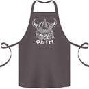 Odin Viking God Warrior Valhalla Norse Gym Cotton Apron 100% Organic Dark Grey