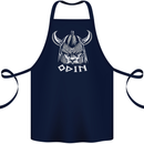Odin Viking God Warrior Valhalla Norse Gym Cotton Apron 100% Organic Navy Blue
