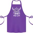 Odin Viking God Warrior Valhalla Norse Gym Cotton Apron 100% Organic Purple
