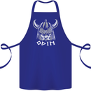 Odin Viking God Warrior Valhalla Norse Gym Cotton Apron 100% Organic Royal Blue