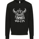 Odin Viking God Warrior Valhalla Norse Gym Kids Sweatshirt Jumper Black