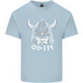 Odin Viking God Warrior Valhalla Norse Gym Kids T-Shirt Childrens Light Blue