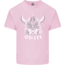Odin Viking God Warrior Valhalla Norse Gym Kids T-Shirt Childrens Light Pink