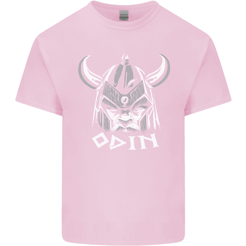 Odin Viking God Warrior Valhalla Norse Gym Kids T-Shirt Childrens Light Pink