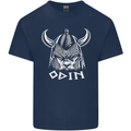 Odin Viking God Warrior Valhalla Norse Gym Kids T-Shirt Childrens Navy Blue