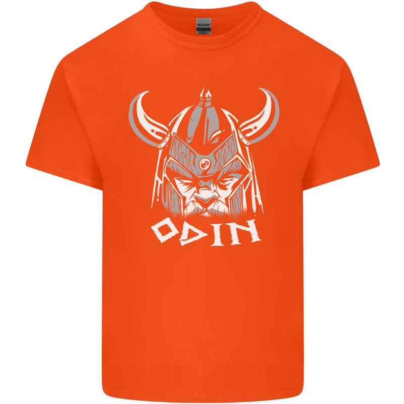 Odin Viking God Warrior Valhalla Norse Gym Kids T-Shirt Childrens Orange