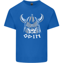 Odin Viking God Warrior Valhalla Norse Gym Kids T-Shirt Childrens Royal Blue