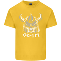 Odin Viking God Warrior Valhalla Norse Gym Kids T-Shirt Childrens Yellow