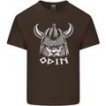 Odin Viking God Warrior Valhalla Norse Gym Mens Cotton T-Shirt Tee Top Dark Chocolate