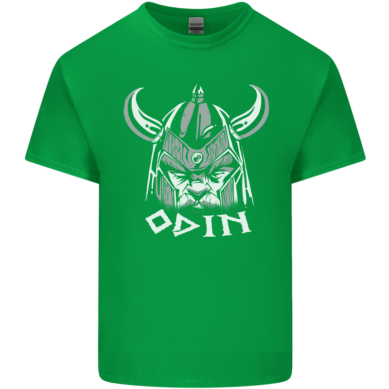 Odin Viking God Warrior Valhalla Norse Gym Mens Cotton T-Shirt Tee Top Irish Green