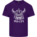 Odin Viking God Warrior Valhalla Norse Gym Mens Cotton T-Shirt Tee Top Purple