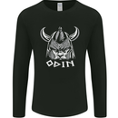 Odin Viking God Warrior Valhalla Norse Gym Mens Long Sleeve T-Shirt Black