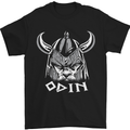 Odin Viking God Warrior Valhalla Norse Gym Mens T-Shirt Cotton Gildan Black