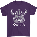 Odin Viking God Warrior Valhalla Norse Gym Mens T-Shirt Cotton Gildan Purple