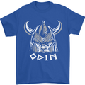 Odin Viking God Warrior Valhalla Norse Gym Mens T-Shirt Cotton Gildan Royal Blue