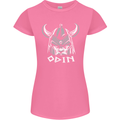 Odin Viking God Warrior Valhalla Norse Gym Womens Petite Cut T-Shirt Azalea