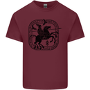 Odin Wotan Vikings Valhalla Norse Mythology Mens Cotton T-Shirt Tee Top Maroon