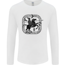 Odin Wotan Vikings Valhalla Norse Mythology Mens Long Sleeve T-Shirt White