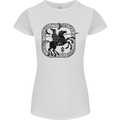 Odin Wotan Vikings Valhalla Norse Mythology Womens Petite Cut T-Shirt White