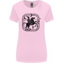 Odin Wotan Vikings Valhalla Norse Mythology Womens Wider Cut T-Shirt Light Pink