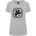 Odin Wotan Vikings Valhalla Norse Mythology Womens Wider Cut T-Shirt Sports Grey