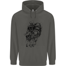 Odin the Viking on Horseback Valhalla Gods Childrens Kids Hoodie Storm Grey