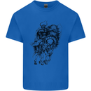 Odin the Viking on Horseback Valhalla Gods Kids T-Shirt Childrens Royal Blue