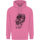 Odin the Viking on Horseback Valhalla Gods Mens 80% Cotton Hoodie Azelea
