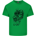 Odin the Viking on Horseback Valhalla Gods Mens Cotton T-Shirt Tee Top Irish Green