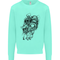 Odin the Viking on Horseback Valhalla Gods Mens Sweatshirt Jumper Peppermint