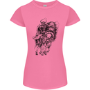 Odin the Viking on Horseback Valhalla Gods Womens Petite Cut T-Shirt Azalea