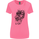 Odin the Viking on Horseback Valhalla Gods Womens Wider Cut T-Shirt Azalea