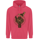 Odins Celtic Raven Viking Thor Ragnar Norse Childrens Kids Hoodie Heliconia