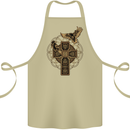 Odins Celtic Raven Viking Thor Ragnar Norse Cotton Apron 100% Organic Khaki