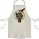 Odins Celtic Raven Viking Thor Ragnar Norse Cotton Apron 100% Organic Natural