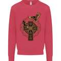 Odins Celtic Raven Viking Thor Ragnar Norse Kids Sweatshirt Jumper Heliconia