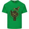 Odins Celtic Raven Viking Thor Ragnar Norse Kids T-Shirt Childrens Irish Green